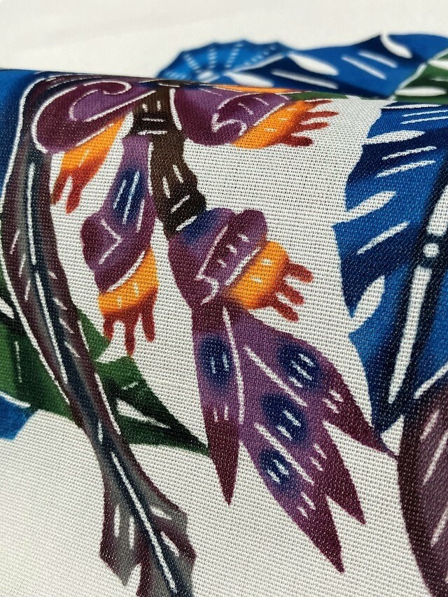 紅型染の最高峰 人間国宝 玉那覇有公 南風原ロートン織との共演 芭蕉に