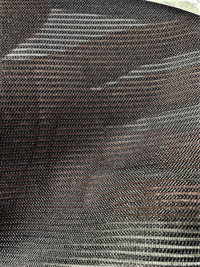 西陣織 夏九寸名古屋帯 世界に誇る織の技術 |幾何柄稲妻文｜着物  