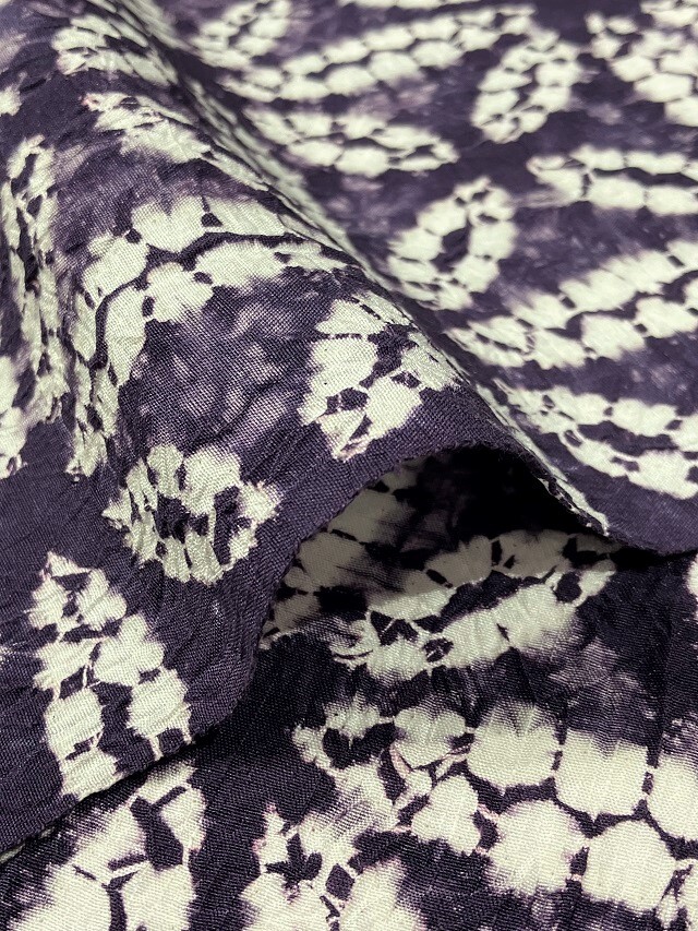 紫根 絞り 貴重な紬九寸名古屋帯 ｜着物セレクト専門店スポットガーデン