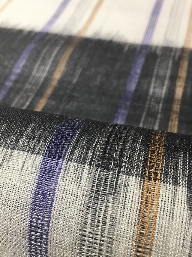 山下健 夏九寸名古屋帯 |静かなる風格 草木染 手織り絣｜着物セレクト