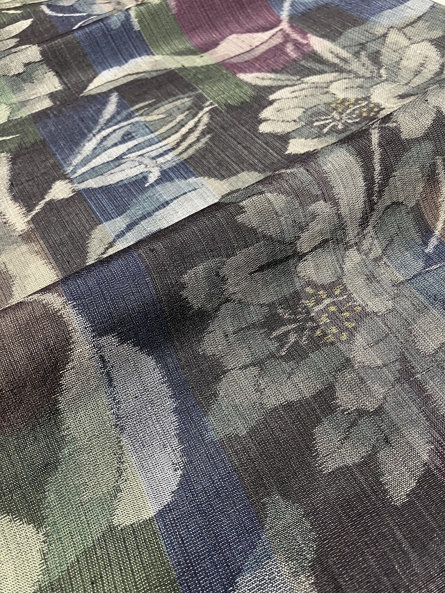 赤城座繰織 ｜手仕事の温もり 月下美人の儚さ｜着物セレクト専門店