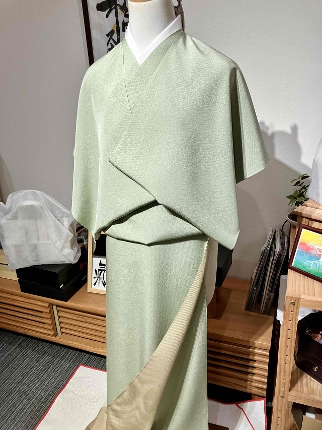 伊勢型写 両面小紋｜大小霰/｜着物セレクト専門店スポットガーデン 