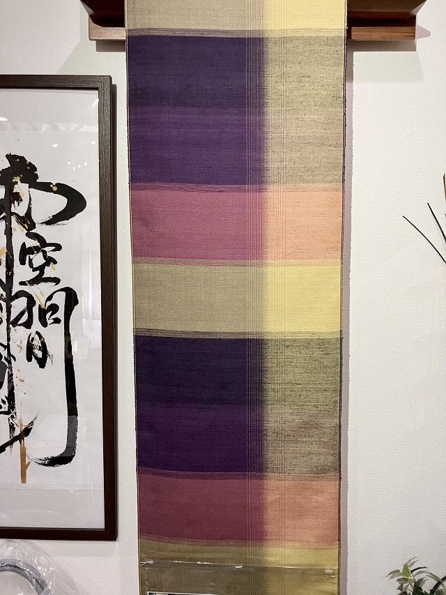 小岩井カリナ 上田紬 美しいキモノ掲載 豊穣｜着物セレクト専門店