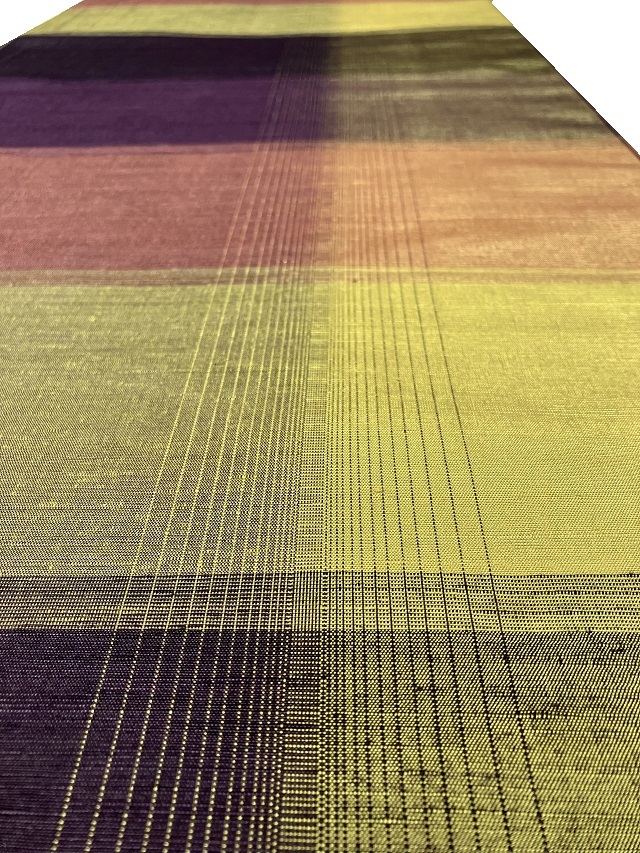 小岩井カリナ 上田紬 美しいキモノ掲載 豊穣｜着物セレクト専門店