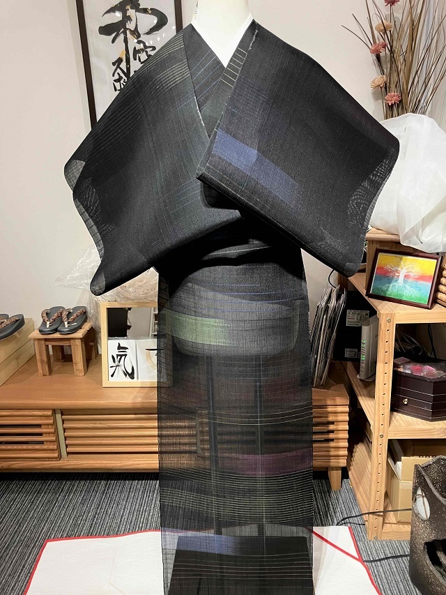 夏赤城座繰紬 希少な名品｜手仕事が詰まった伝統工芸品。｜着物