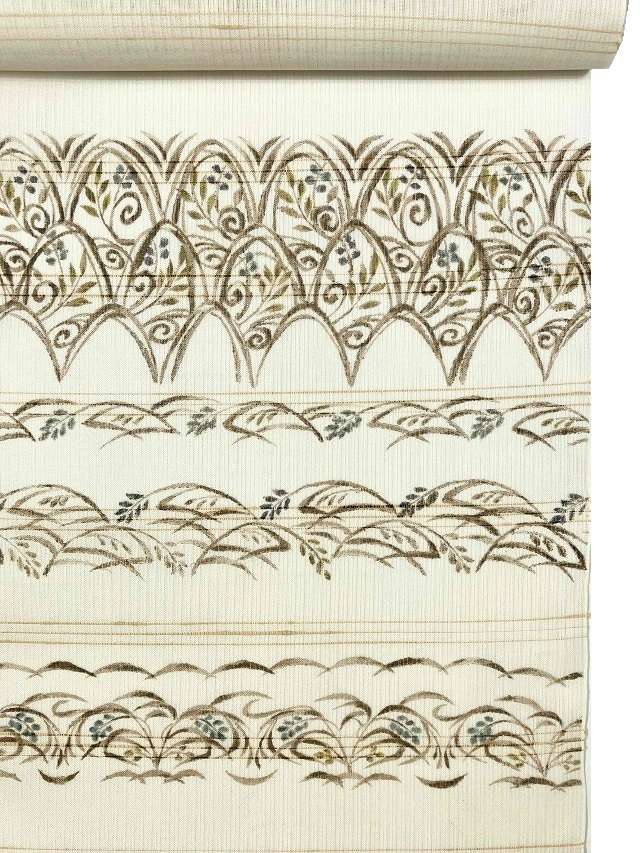 西原 夏九寸名古屋帯