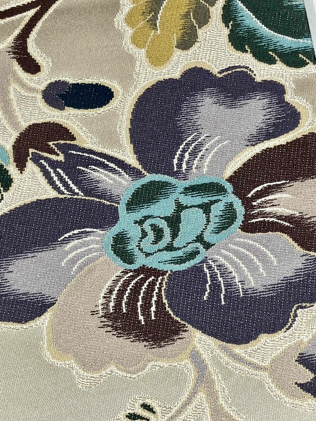 帯対象♪名門の西陣織 白綾苑大庭 鳳凰 袋帯 六通柄 刺繍 正絹 帯対象♪名門の西陣織 白綾苑大庭 鳳凰 袋帯 六通柄 刺繍 正絹