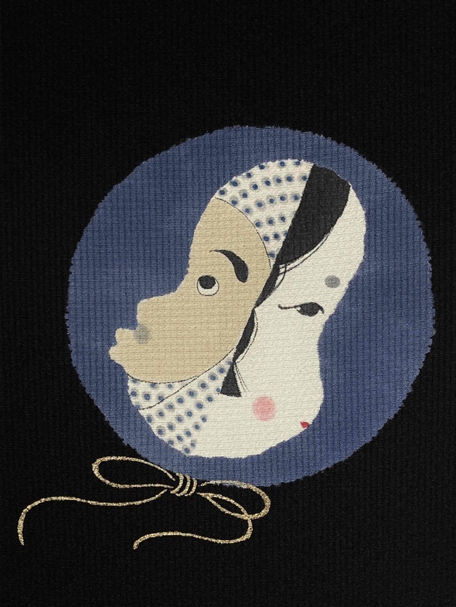 新品　美品　染め名古屋帯　手描き　そごう百貨店 新品 美品 染め名古屋帯 手描き そごう百貨店