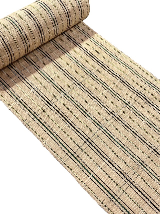 丹波布 八寸名古屋帯 木綿の温もりと手織り味わいをお楽しみ下さい。 