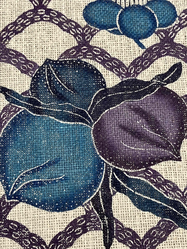 城間栄順　紅型