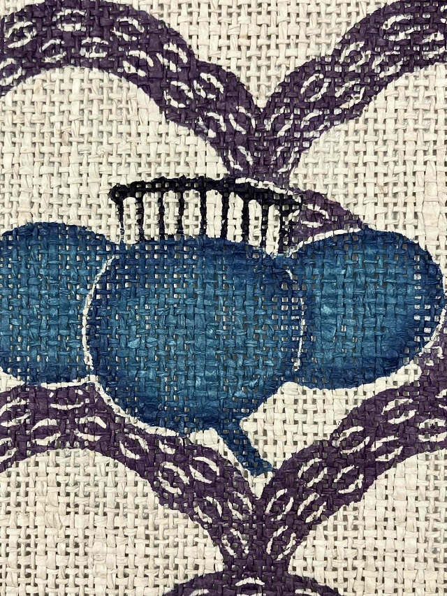 城間栄順　紅型