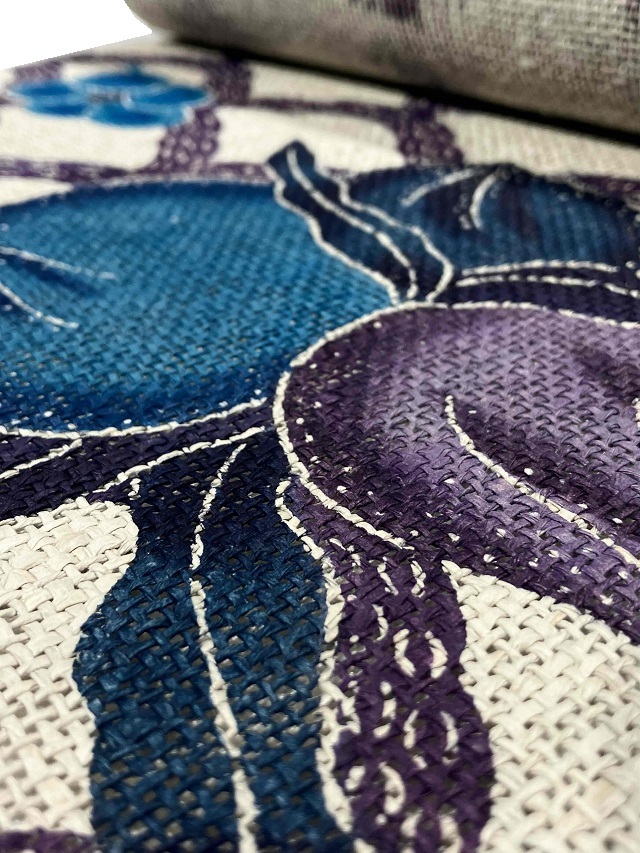 城間栄順　紅型