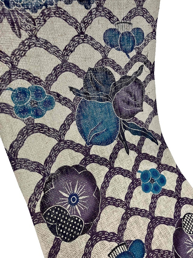 城間栄順　紅型