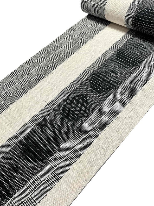 平和屋本店□希少 夏物 沖縄県無形文化財指定 本場八重山上布 