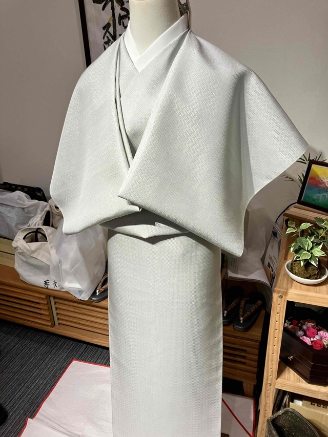 白たか織　手織り