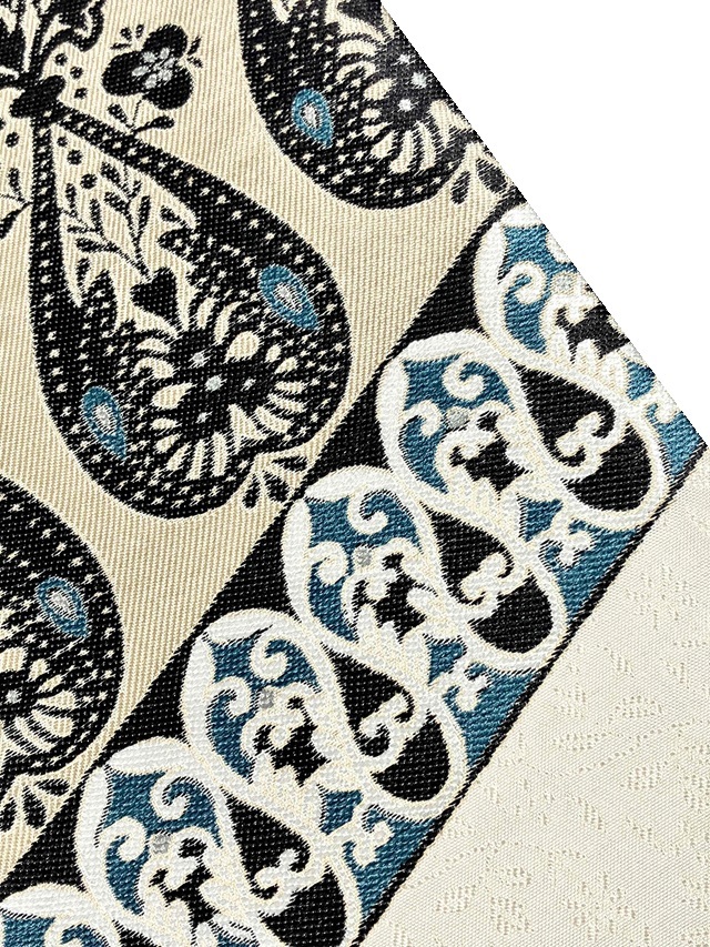 仙福屋 西陣織 となみ織物 更紗大全 破格値アウトレット ペイズリー