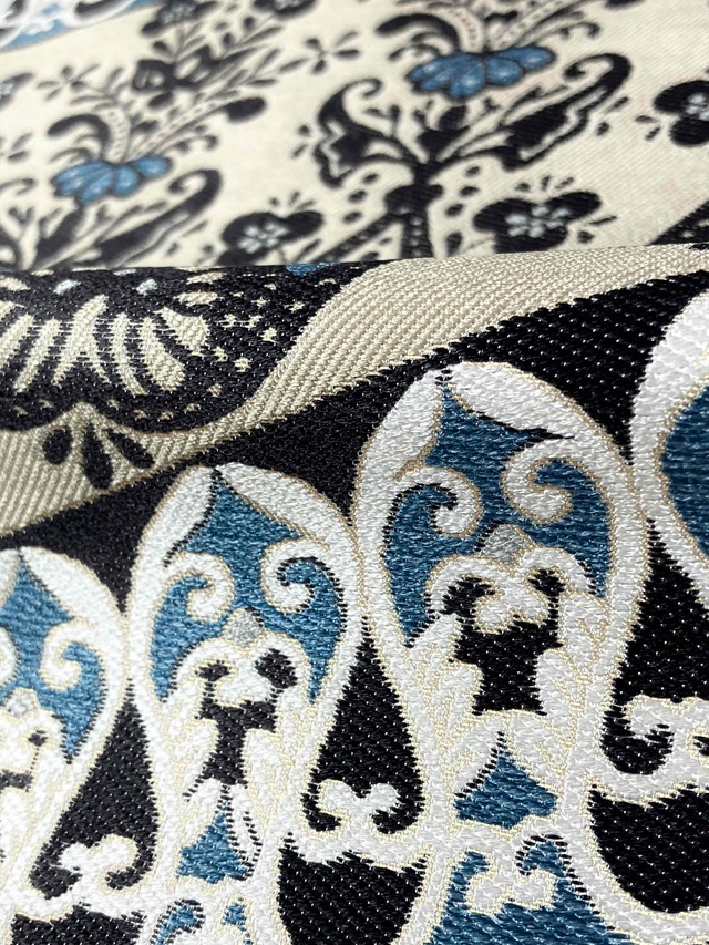 仙福屋 西陣織 となみ織物 更紗大全 破格値アウトレット ペイズリー