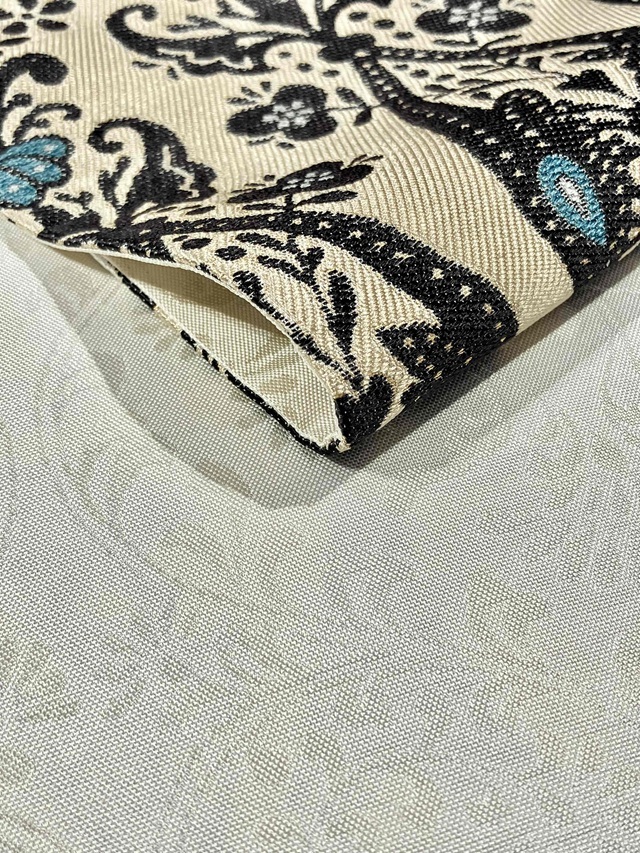 仙福屋 西陣織 となみ織物 更紗大全 破格値アウトレット ペイズリー