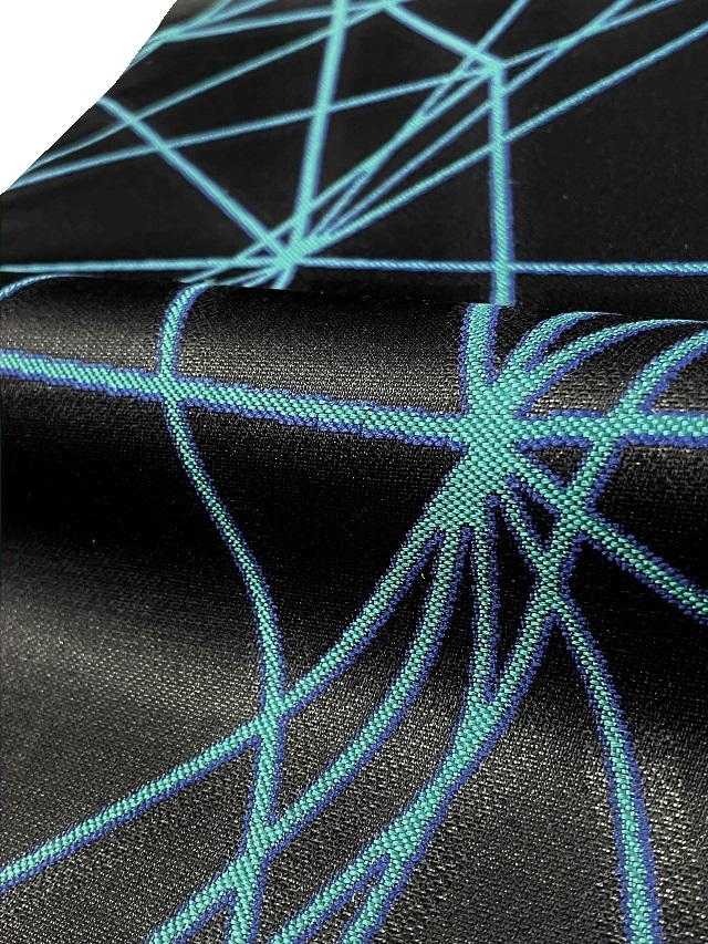 袋帯　正絹　縁起模様　蜘蛛の巣 袋帯正絹縁起模様蜘蛛の巣