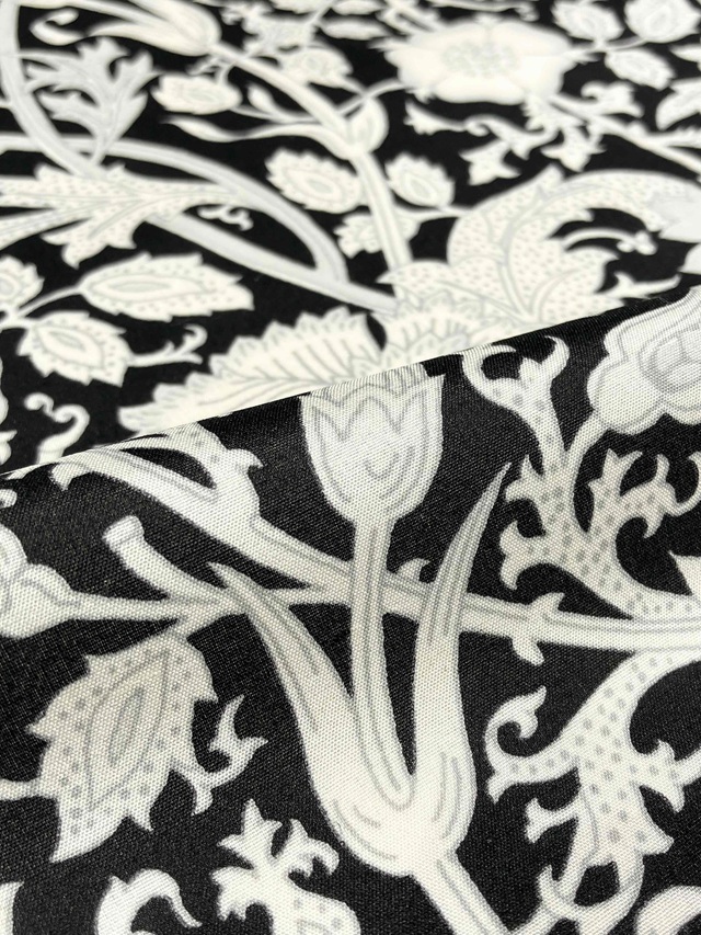 牛首紬 九寸名古屋帯 京染 更紗文様1 10周年感謝価格 ｜着物セレクト