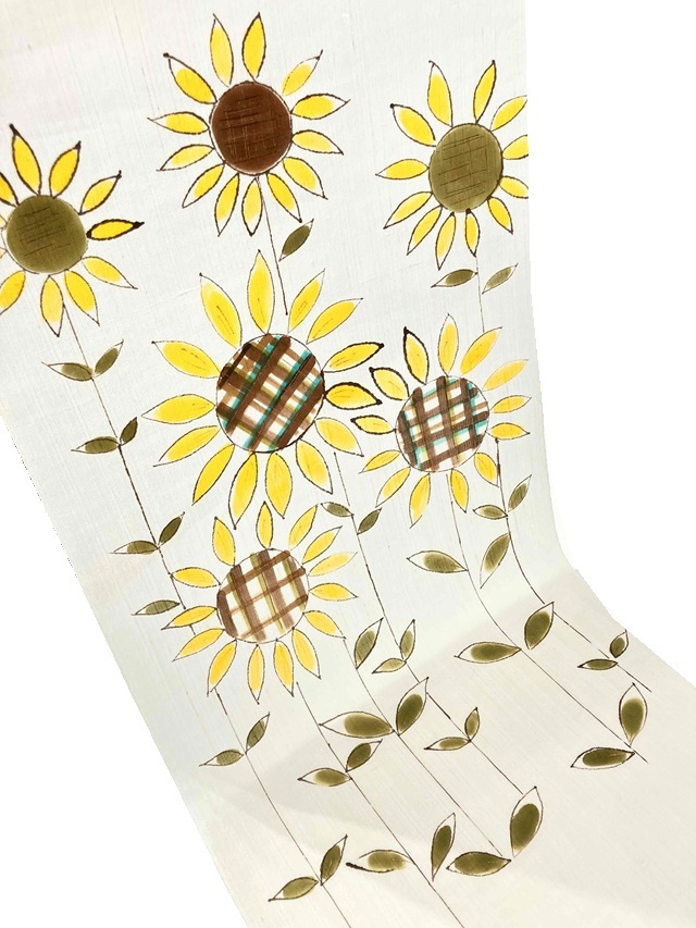 岡田その子 型絵染 夏