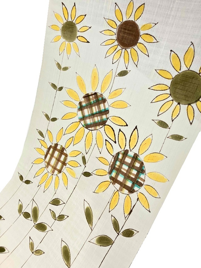 岡田その子 型絵染 夏