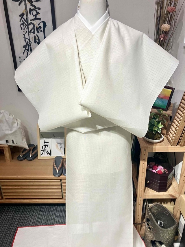 白たか上布 夏着尺 アイボリー｜着物セレクト専門店スポットガーデン
