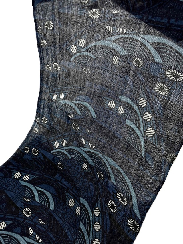 城間栄順 美しいキモノ掲載 藍型