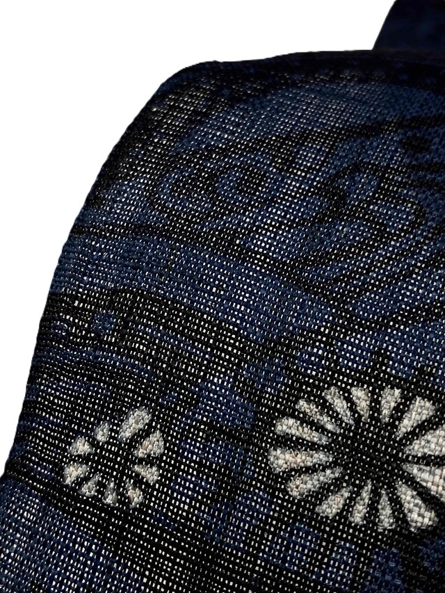 城間栄順 美しいキモノ掲載 藍型