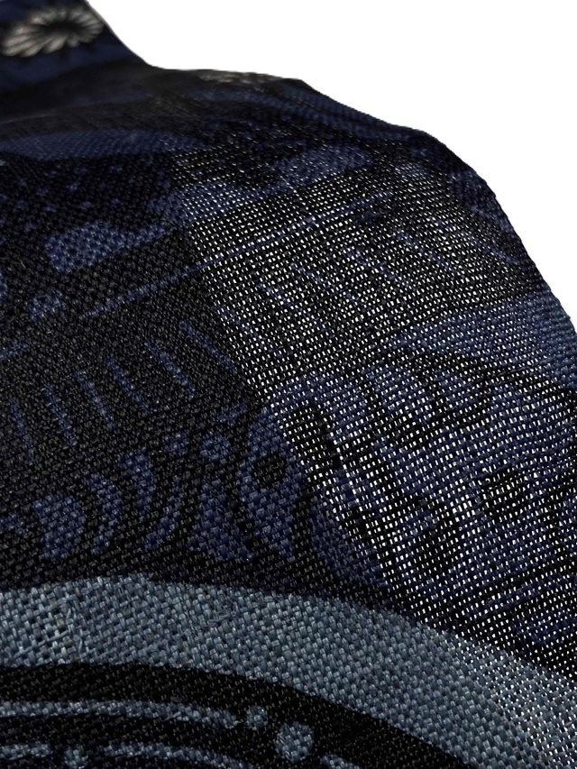 城間栄順 美しいキモノ掲載 藍型