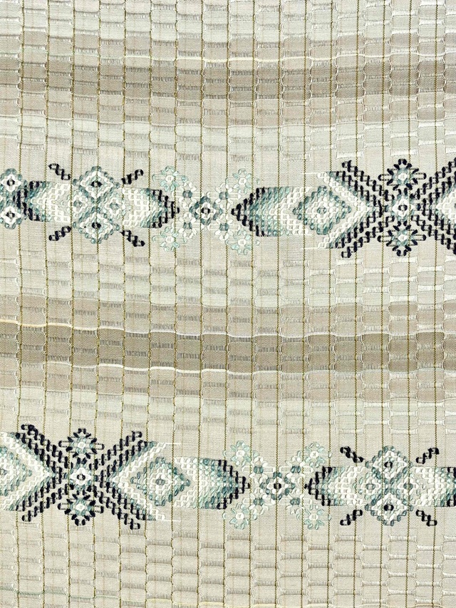 秋露 工房真南風 本場琉球花織 九寸名古屋帯 至高の花織｜着物セレクト  