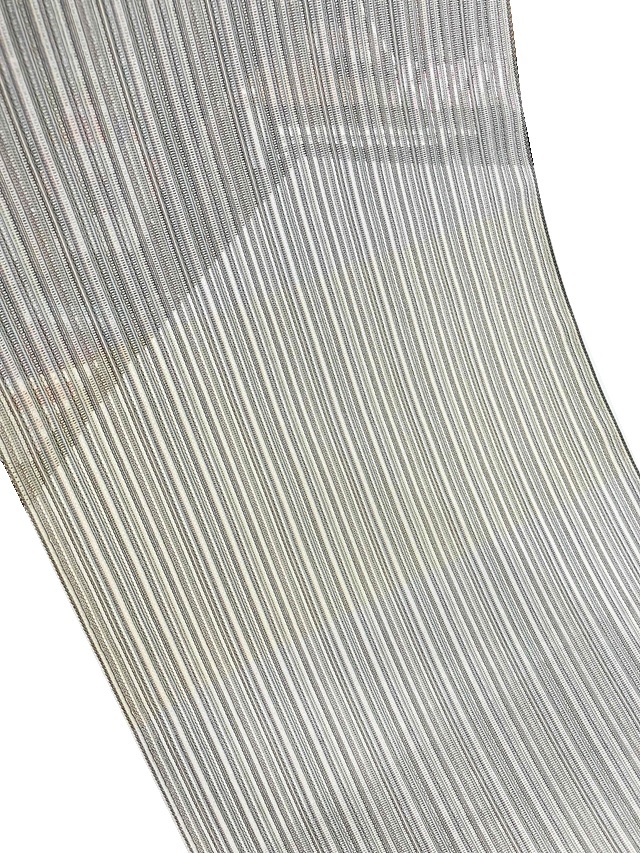 新田　八重霞 重ね染 草木染 米沢 洒落 袋帯 横段 未使用品 全通　新田克比古 新田八重霞 重ね染 草木染 米沢 洒落 袋帯 横段 未使用品 全