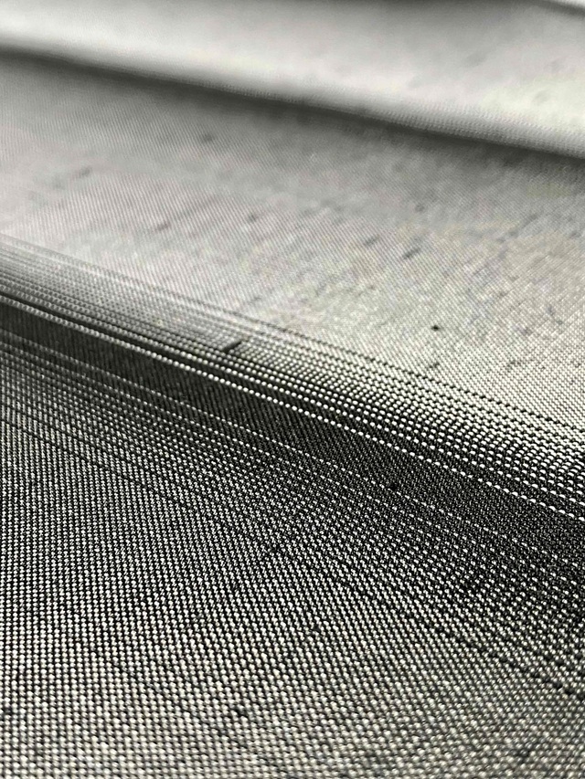 牛首紬 鰹縞 先染め|希少 特選品 10周年感謝特価| スポットガーデン