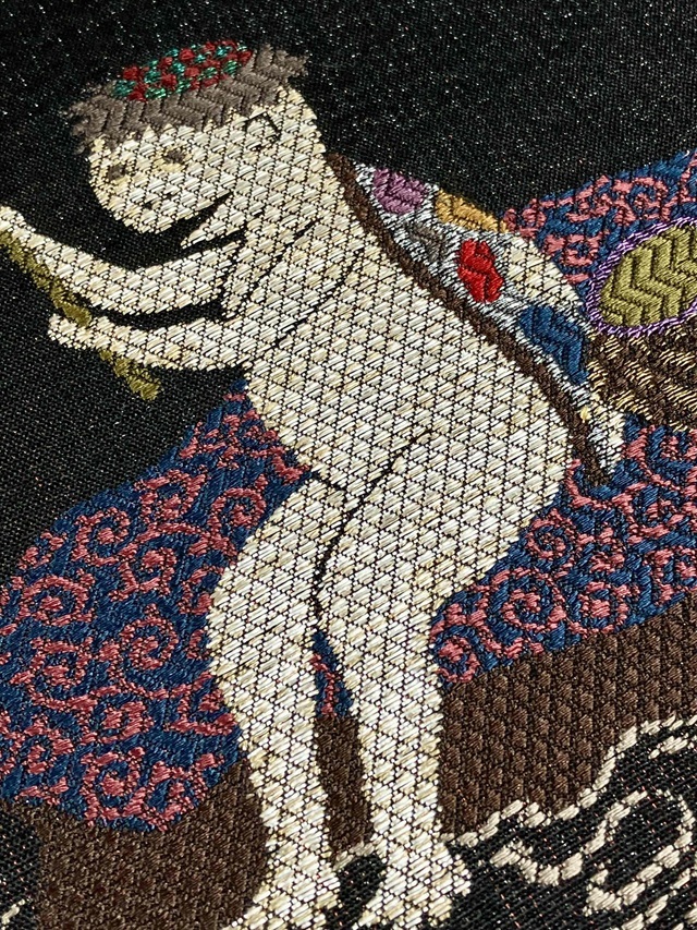 童子 唐子 干支の玩具 珍柄 袋帯 童子 唐子 干支の玩具 珍柄 袋帯 童子 唐子 干支の玩具 珍柄 袋帯