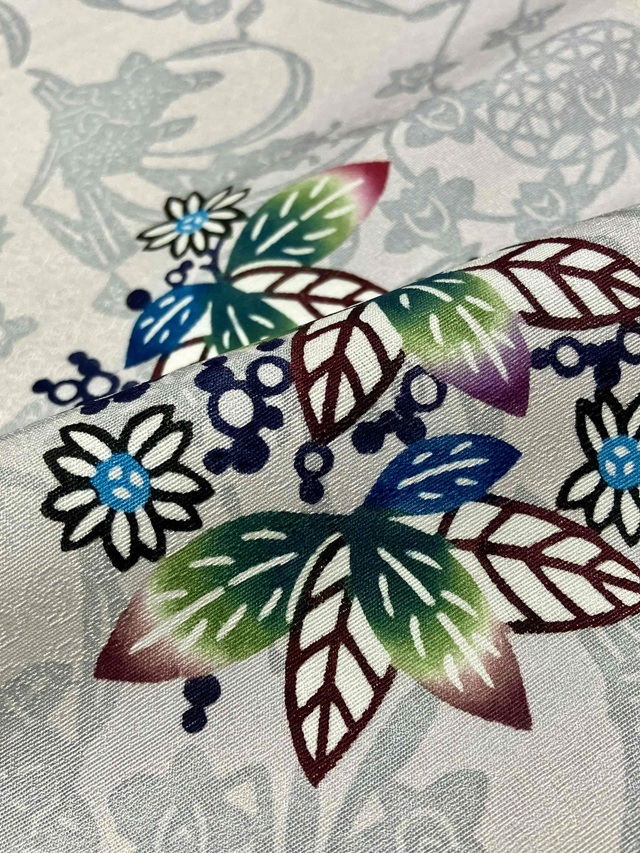 琉球紅型染め　城間栄順　タペストリー　額入り 沖縄の額絵】 mado. 城間びんがた工房 額 タツノオトシゴ | 沖縄
