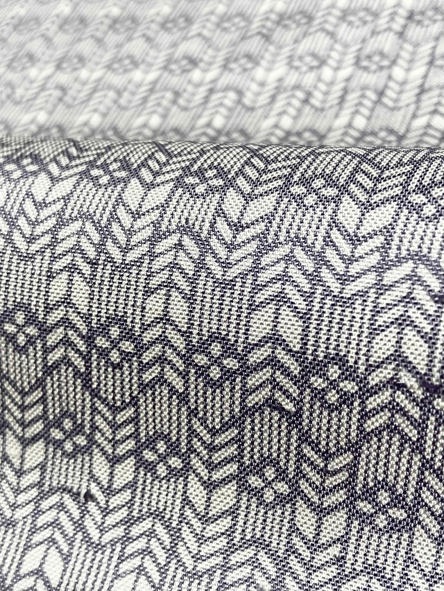 伊勢型　牛首紬　南部芳松