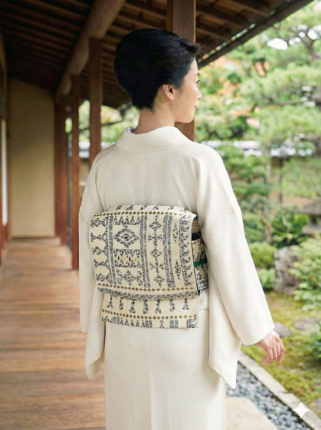 鹿子井山田 九寸名古屋帯 破格値アウトレット ｜着物セレクト専門店