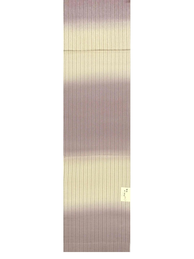 3 丹後縮緬帯揚げ 先染めストライプ生地 段染め暈し メーカー在庫放