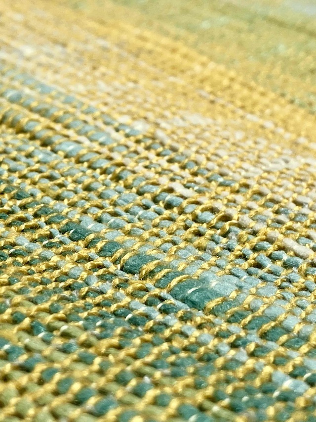 紅花染 新田源太郎 手織り