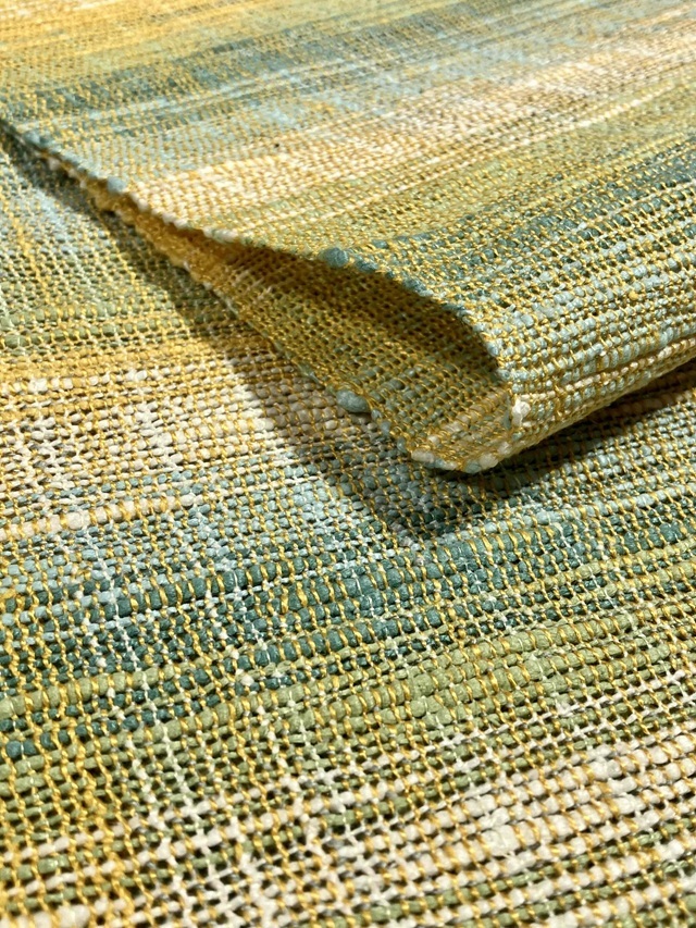 紅花染 新田源太郎 手織り