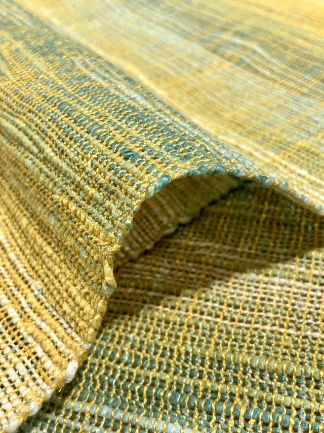 紅花染 新田源太郎 手織り