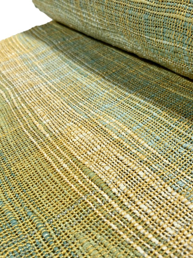 紅花染 新田源太郎 手織り