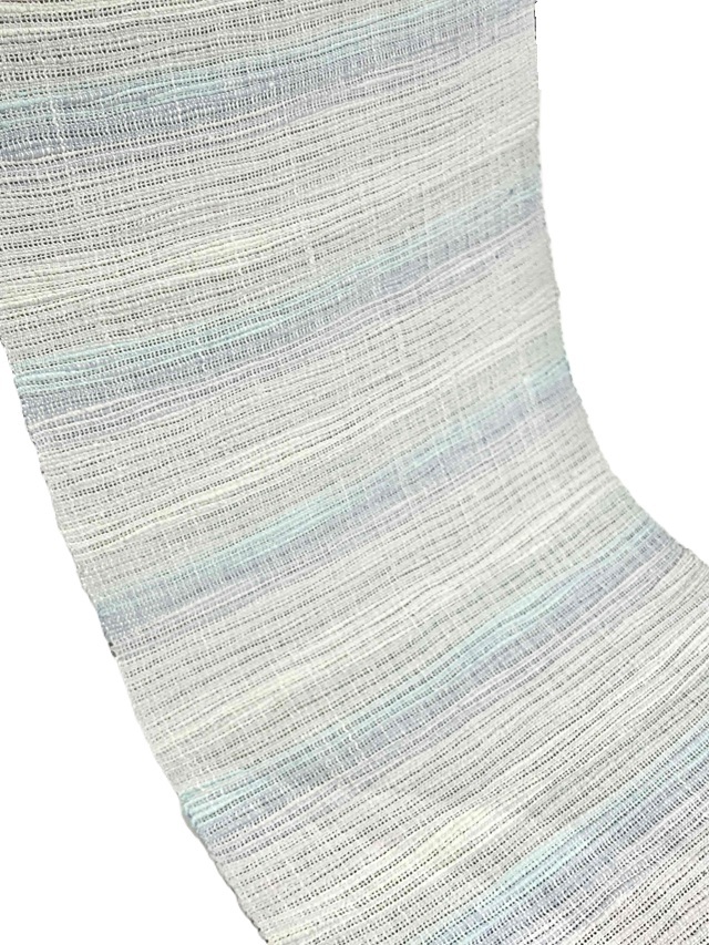 紅花染 新田源太郎 手織り