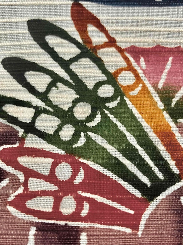 城間栄順　紅型