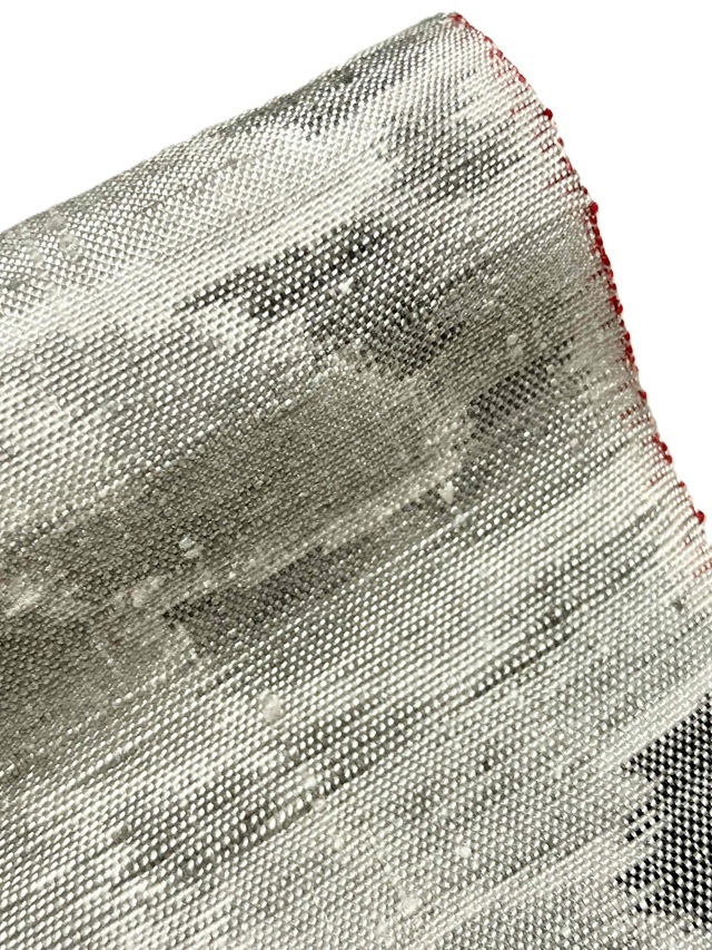 小千谷紬 松煙染