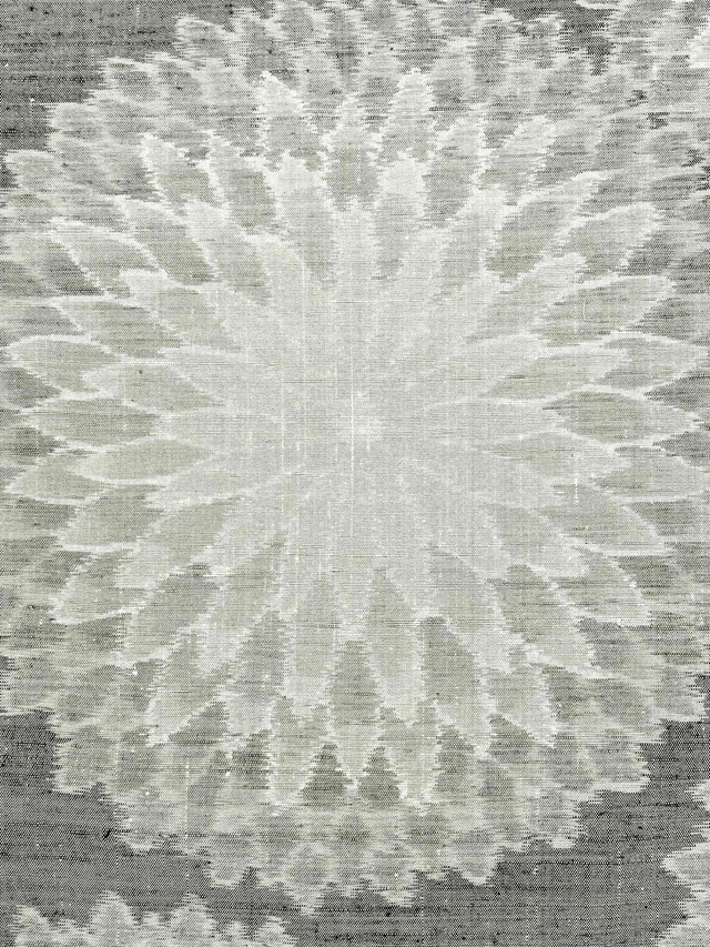 小千谷紬 松煙染