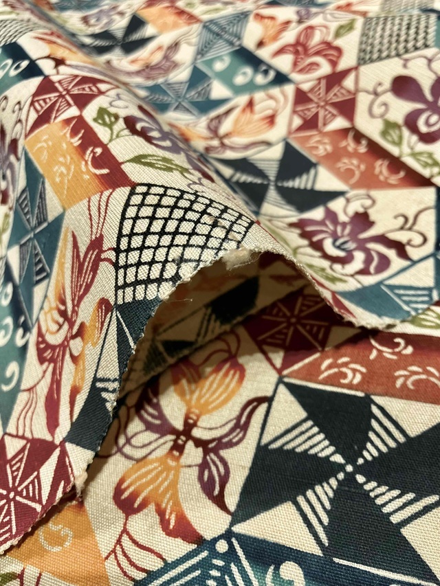 越後小千谷 本場小千谷紬 全通 染帯 九寸名古屋帯 未使用品 銀彩 モダン 正絹 Kisste（キステ） 名古屋帯 正絹 新品 九寸名古屋帯 白 青 水色 華更紗