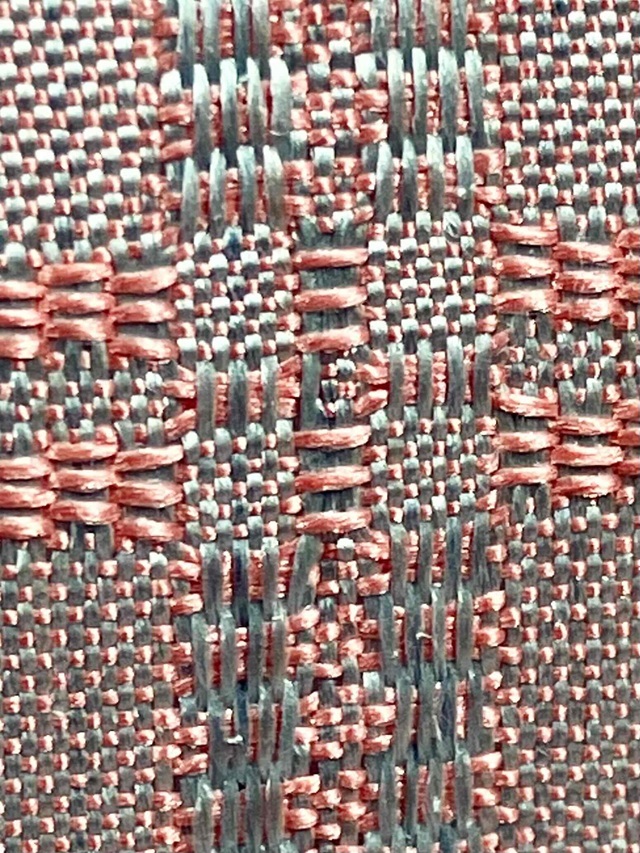 白鷹織　弐藍織