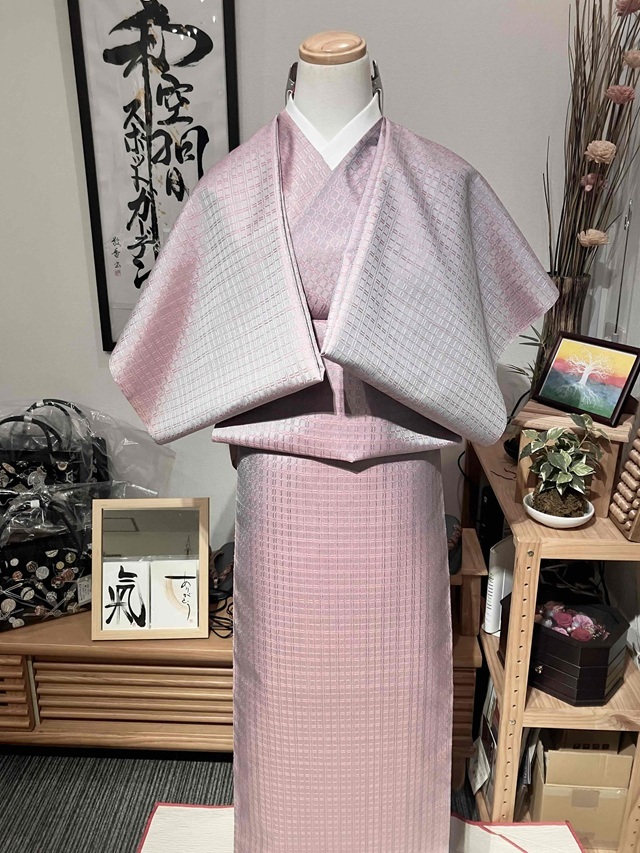 白鷹織　弐藍織