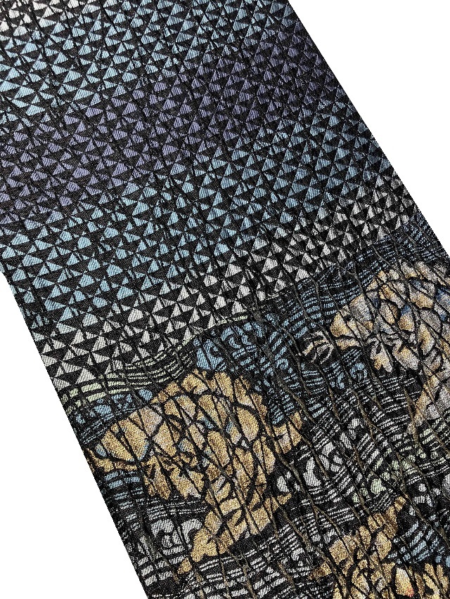 荒磯文様 破格値アウトレット 西陣織 名門 京藝 1点限り ｜着物